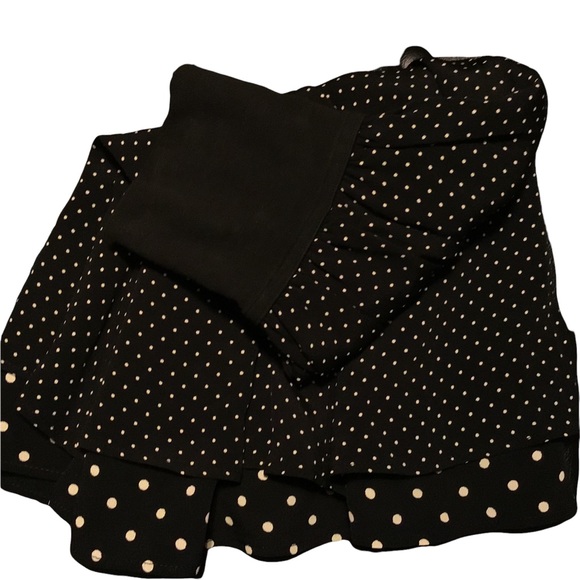 Shelli Segal VINTAGE Black Polka Dot Skirt from Broadway NWT! - Picture 2 of 8
